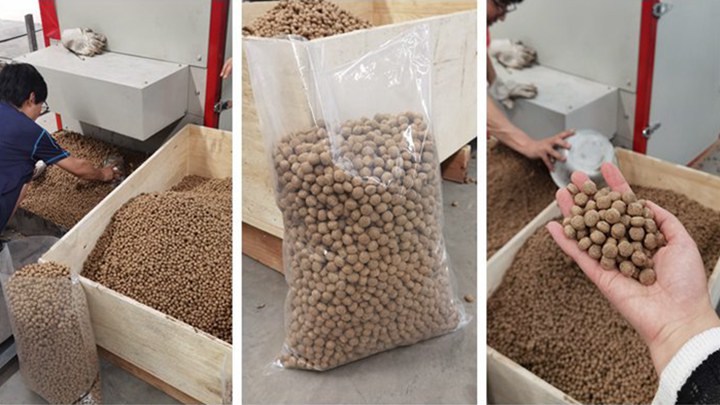 locally made trout feed pellet extruder in the Philippines